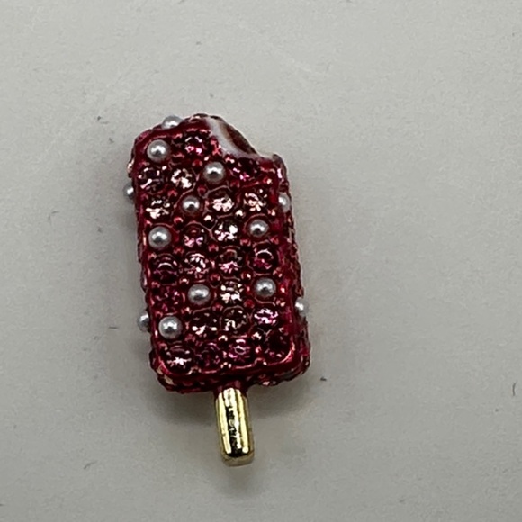 BaubleBar Gold and Red Ice Cream Earrings Set - Picture 4 of 6